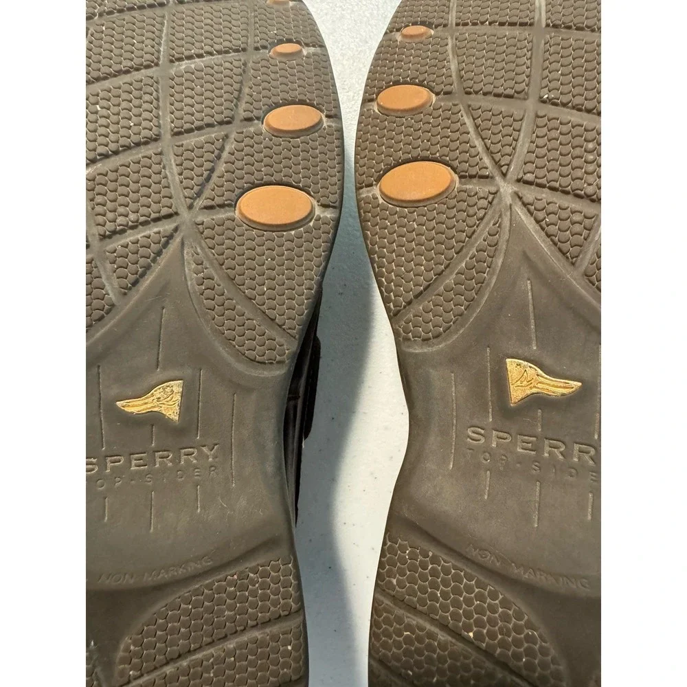 Sperry Gold Cup ASV Amaretto Men's Size 10.5 M Leather Boat Shoes Preppy Sailing